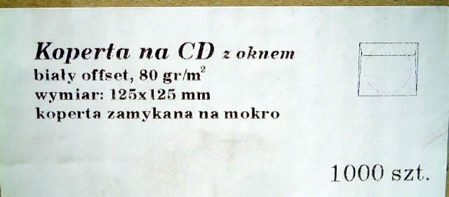 Image of Noname Paper CD Sleeves, window Glued 100pk (IT3270)