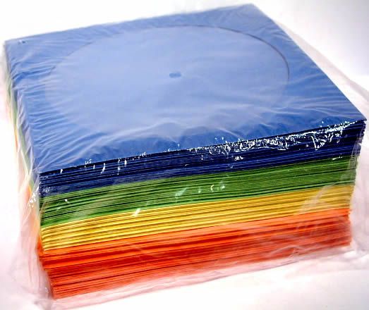 Image of Paper CD sleeves, *****COLOR MIX***** 100pk (IT2637)