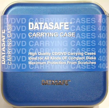 Image of Datasafe 40pcs CD Wallet Hardtop *Blue* (IT3195)