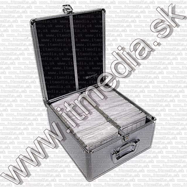 Image of Aluminium 400 pcs CD Box *info (IT2563)