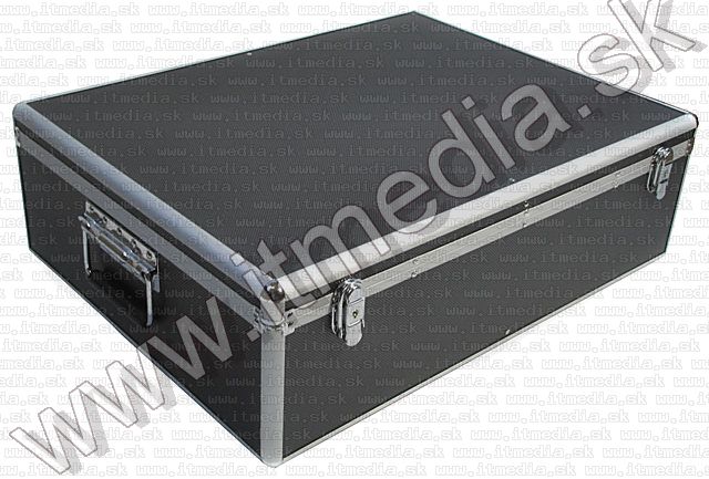 Image of Aluminium 1000 pcs CD Box *Black* *info (IT0765)