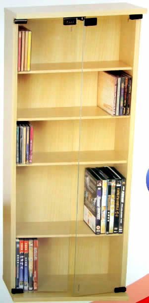 Image of Multimedia Rack 210 CD *With Glass Door* (IT2793)