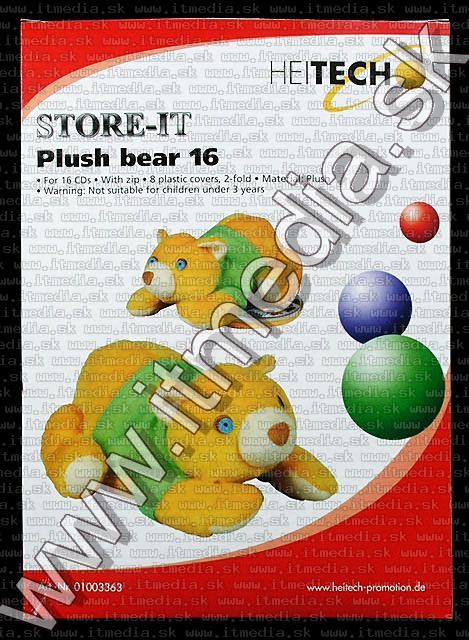 Image of Horror Bear Plush CD Wallet (IT2092)