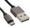 Omega univerzális végű microUSB-USB kábel 1m 2.4A info! (IT14388)