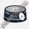 Olcsó TDK BluRay BD-R 4x (25GB) 25cake Printable (IT10674)
