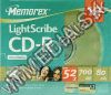 Olcsó Memorex CD-R *LIGHTSCRIBE* 52x 10SlimJC (IT4406)