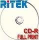 Olcsó RITEK CD-R 52x **Fullprint** paper (IT11301)