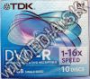 Olcsó TDK DVD-R 16x NormalJC (IT1489)