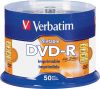Olcsó Verbatim DVD-R 16x 50cake **FULLPRINT NO-ID** (98472) (IT14775)