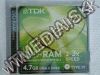 Olcsó TDK DVD-RAM 1 side Normal JC (IT6364)