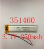 Olcsó Lithium-Polimer akkumulátor 250mAh 3.7V 3.5x14x60mm (IT10475)