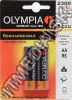 Olcsó Olympia akku 2x2300 mAh AA (R6) (IT1716)