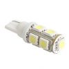 Olcsó Led izzó 12V T10 9xSMD 5050 Torony (fehér) 1.8w (IT10320)