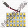 Olcsó LED Festoon Car Light Panel 24xSMD 5050 2.5W *Warm White* (IT9771)