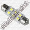 Olcsó LED izzó Szofita 39mm 6x3528 SMD *Hideg Fehér* (IT9809)