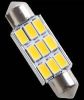 Olcsó LED izzó Szofita 39mm 9x5630 SMD *Meleg Fehér* (IT10334)