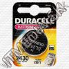 Olcsó Duracell,CR2430 tipusu hosszu elettartamu Lithium gombelem (IT1670)