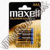 Olcsó Maxell Super LR03 4x *AAA* alkáli elem *Bliszter* (IT4632)