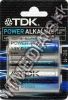 Olcsó TDK battery alkaline 2x LR20 (IT2651)