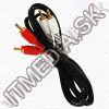 Olcsó 2x RCA-RCA cable, 1.5m *bulk* (IT9455)