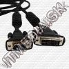 Olcsó DVI to VGA cable, analog 1.5m black (IT8259)