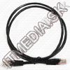 Olcsó Ethernet Network (Lan) cable **1m** RJ45 *BLACK* (UTP) (IT7446)
