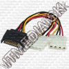 Olcsó SATA - Double MOLEX Power Cable 15cm (IT7828)