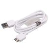 Olcsó USB **3.0** microUSB Cable 1m *White* Samsung Galaxy S5 (IT11037)