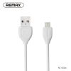 Olcsó Remax USB - microUSB cable 1m *White* 2A (IT12411)