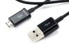 Olcsó USB - microUSB cable 1m *Black* 500mA (IT12406)