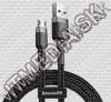 Olcsó Baseus USB - microUSB cable 50cm (Uni-Dir) 2.4A Black-Grey (IT13711)