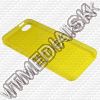 Olcsó iPhone 5-5S Ultra Vékony Hátlap tok *Sárga* (OEM) (IT9733)