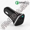 Olcsó Universal 12-24V USB CAR charger QC 3.0 Adaptive Fast Charging (IT13006)