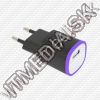 Olcsó Omega Univerzális Telefon Töltő USB 1500mA *Lila* 230V (42894) (IT11895)