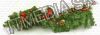 Olcsó Plastic Christmas Sprig Red Ribobn (IT5040)