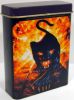 Olcsó Metal Cigarette Box 25x70x90mm *Hell Cat* (IT3967)