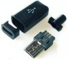Olcsó MicroUSB connector **plastic housing** (Male) V2 (IT10565)