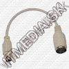 Olcsó AT (DIN) - PS/2 Keyboard adapter (IT7961)