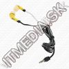 Olcsó Aima AM-2128 Earphone 3.5mm *Yellow-Black* *Silicone* (IT10011)