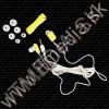 Olcsó Elecom Gum Shaped Earphone 3.5mm *Silicone* Yellow HQ info! (IT9018)