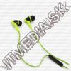 Olcsó Omega Freestyle Silicone Headset FH1012 Green *Grand Bass* (IT11978)