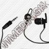 Olcsó Silicone Earphone 3.5mm *Black* Round packing (IT9037)