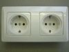 Olcsó Electrical Outlet *wall-mount* double (IT2030)