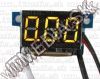 Olcsó LED-es árammérő 0-100A kicsi (sárga) INFO! (IT12324)