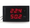 Olcsó Elektronikai műszer Feszültség mérő 80-300V AC Dupla kijelzős (Frekvencia) (IT12557)