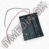Olcsó Electronic parts *Battery Socket* 18650 x3 (Triple) (IT12629)