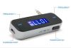 Olcsó FM Transmitter (USB power) Rechargeable Stereo LCD display (IT12766)
