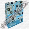 Olcsó Plastic Gift Bag 8x19x25cm *Monokuro Boo Blue* (IT7333)