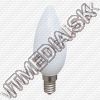 Olcsó LEDes gyertya lámpa E14 Meleg Fehér 3W 2800K 270 lumen [26W] (IT11705)