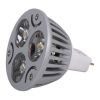 Olcsó Led Spotlamp, MR16 (12v) White *High Power* (3led) (IT4434)